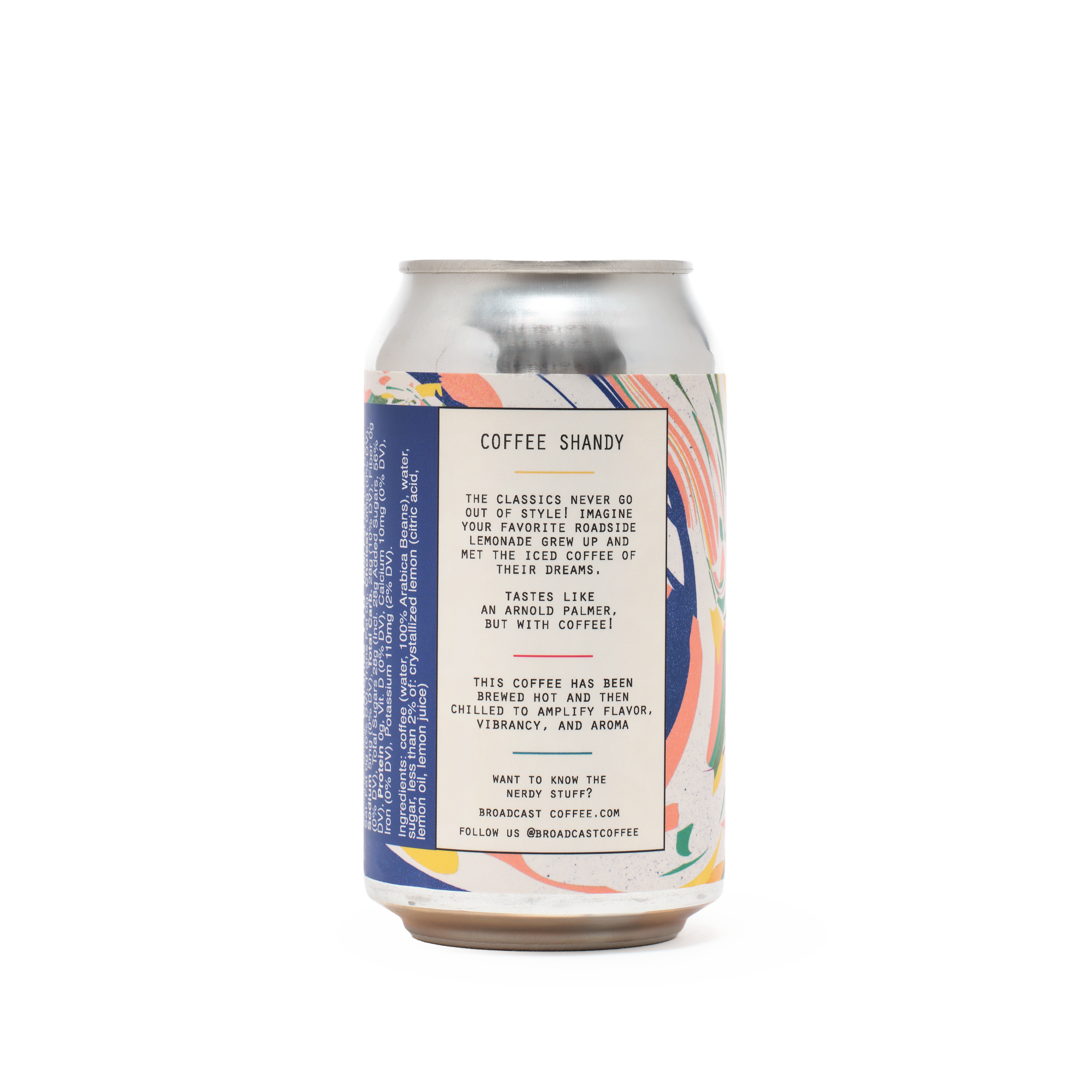 Coffee Shandy Cans